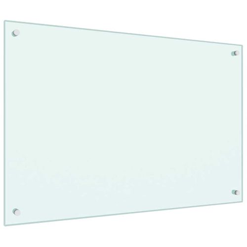Dosseret De Cuisine Couleur Lait 90x60 Cm Verre Trempé