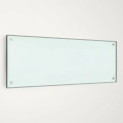 Dosseret De Cuisine Couleur Lait 100x40 Cm Verre Trempé