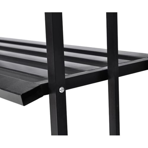 Voûte À Roses De Jardin Avec Banc