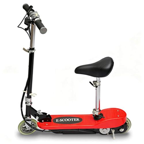 Trottinette électrique Avec Siège 120 W Rouge