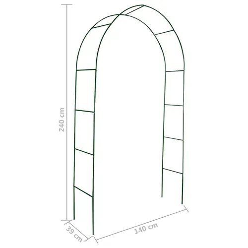 Arche De Jardin 2 Pièces En Forme De Tour Arceau Plantes Grimpantes Terrasse Patio Extérieur