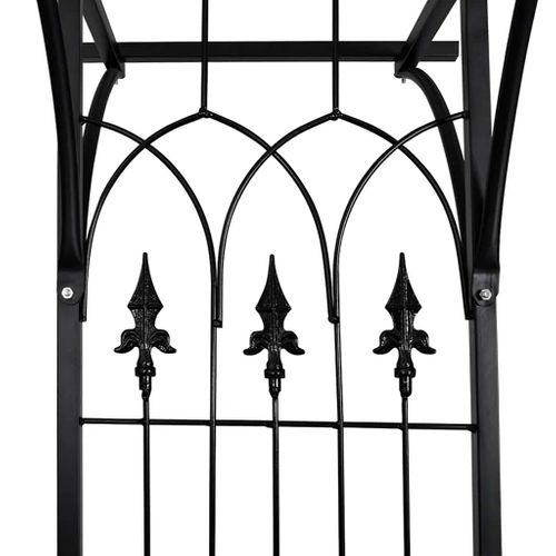 Vidaxl Arche De Jardin 200x52x204 Cm Arceau à Rosiers Plantes Grimpantes Décoration Terrasse Patio