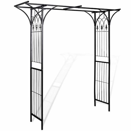 Vidaxl Arche De Jardin 200x52x204 Cm Arceau à Rosiers Plantes Grimpantes Décoration Terrasse Patio