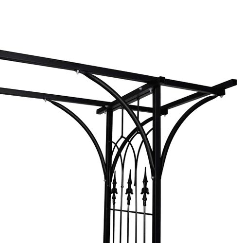 Vidaxl Arche De Jardin 200x52x204 Cm Arceau à Rosiers Plantes Grimpantes Décoration Terrasse Patio