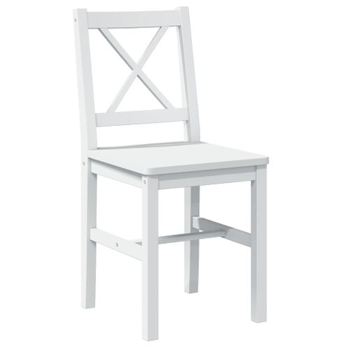 Ensemble De Salle À Manger 5 Pièces Blanc