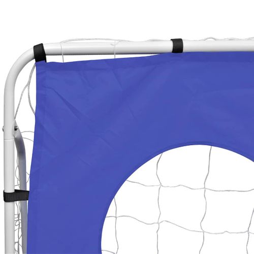 But De Football Avec Cibles 240x92x150 Cm Acier Haute Qualité