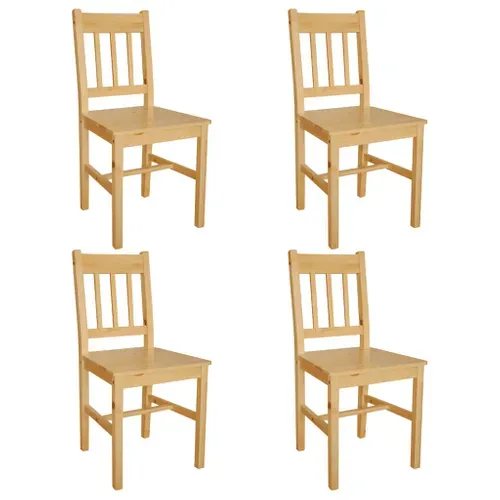 Chaises à Manger Lot De 4 Bois De Pin