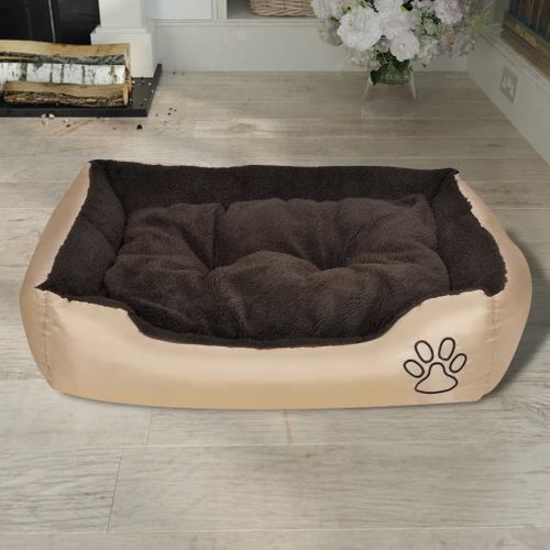 Lit Chaud Pour Chiens Avec Coussin Rembourrée L