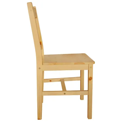 Chaises De Salle à Manger Design Ergonomique et Finition Facile à Nettoyer 6 Pièces Bois De Pin