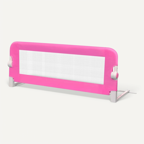 Barrière De Lit Pour Enfants 102x42 Cm Rose
