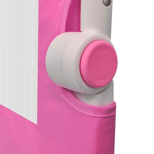 Barrière De Sécurité Pour Lit D'enfant Pliable Avec Maille Respirante et Anti-renversement