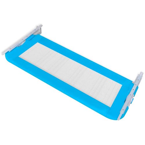 Barrière De Lit Pour Enfants 102x42 Cm Bleu
