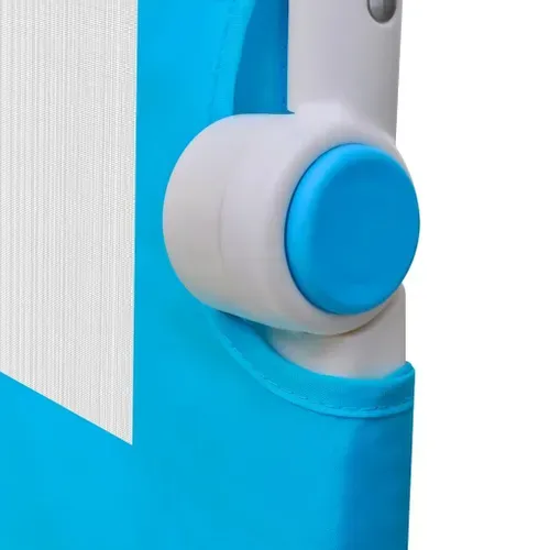 Barrière De Lit Pour Enfants 102x42 Cm Bleu