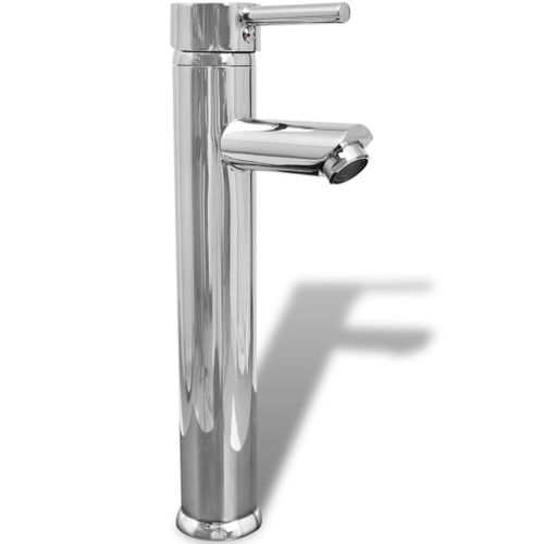 Meuble Vasque - Vasque + Robinet + Miroir + Etagères - Noir