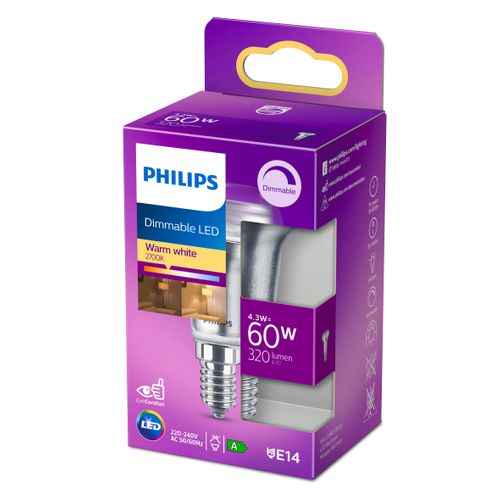 Ampoule LED R50 variateur PHILIPS Blanc chaud