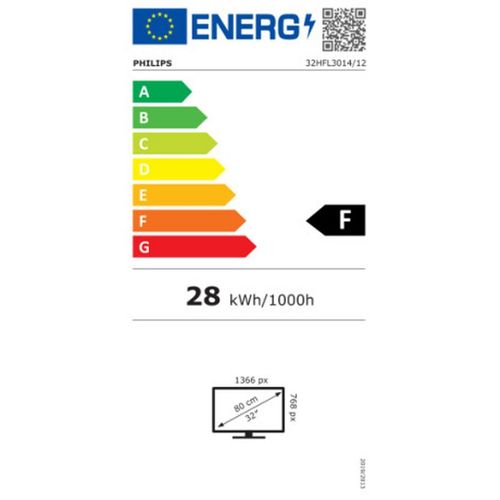 Téléviseur LED 32" (81 cm) Easysuite 32hfl3014/12 HD