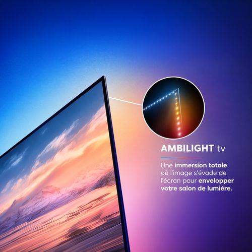 Téléviseur 4K 55'' 139 cm PHILIPS 55PUS8001
