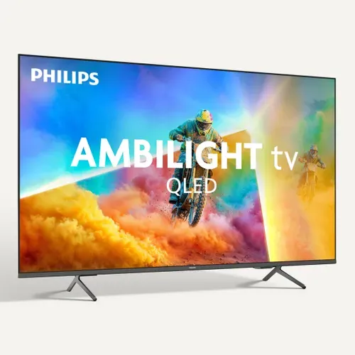 Téléviseur 4K QLED 55'' 139 cm PHILIPS 55PQS8501 vue 3/4