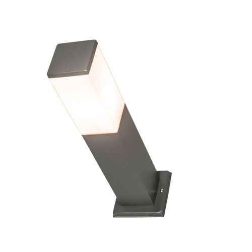 Lampadaire Extérieur 1m Gris Anthracite - Éclairage Allée Jardin - IP44 - Compatible Ampoules E27