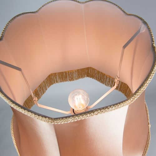 Lampadaire Rétro Laiton Avec Abat-jour Granny Or 45 Cm - Kaso