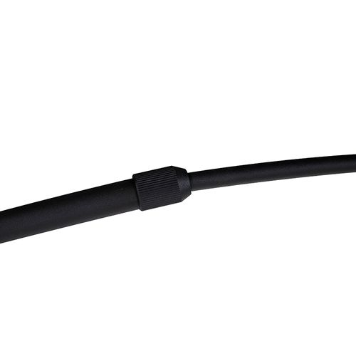 Lampe à Arc Noire Avec Abat-jour En Velours Vert Et Or 50 Cm - XXL