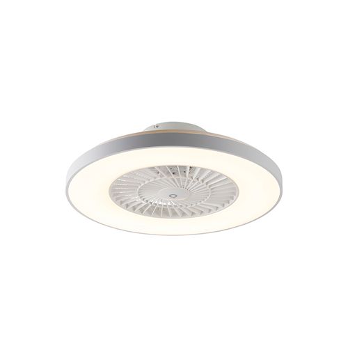 Ventilateur De Plafond Blanc Avec Effet étoile à Intensité Variable - Climo