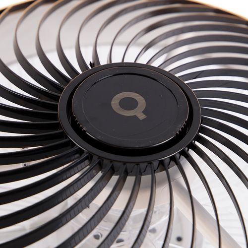 Ventilateur De Plafond Noir Avec LED Et Télécommande - Clima
