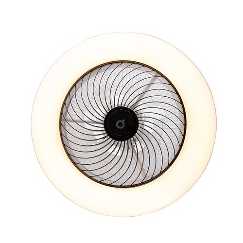 Ventilateur De Plafond Noir Avec LED Et Télécommande - Clima
