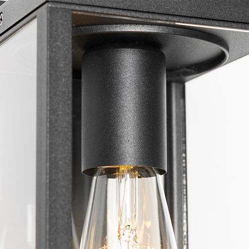 Lanterne Murale D'extérieur Industrielle Noire Ip44 - Charlois