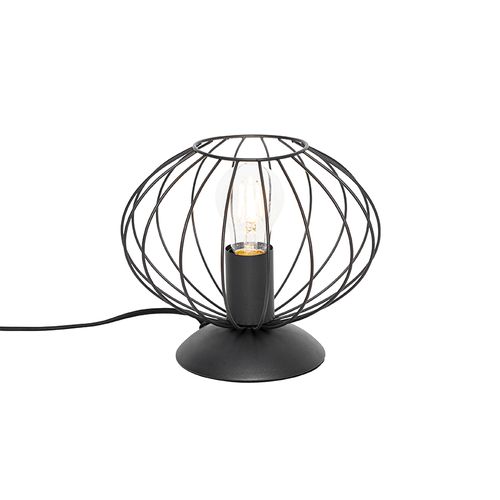 Lampe De Table Industrielle Noire - Margarita