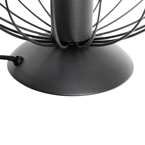 Lampe De Table Industrielle Noire - Margarita