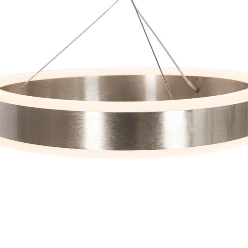 Lampe à Suspension Ronde En Acier Avec LED Dimmable En 3 Étapes 3 Lumières - Lyani