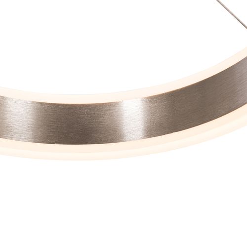 Lampe à Suspension Ronde En Acier Avec LED Dimmable En 3 Étapes 3 Lumières - Lyani