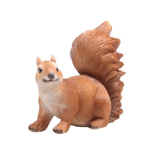 Ecureuil Rigolo En Résine 4 Pattes