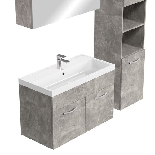 Meuble de salle de bain Angela 100 cm lavabo Chene Marron – Armoire de rangement Meuble lavabo | Leroy Merlin Meuble de salle de bain Angela 100 cm lavabo Chene Marron – Armoire de rangement Meuble lavabo | Leroy Merlin
