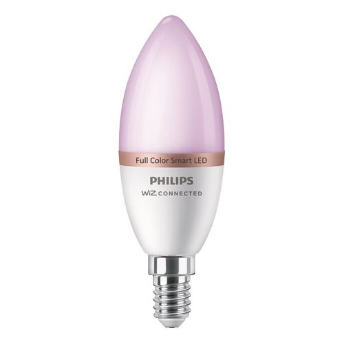 Ampoule LED connectée flamme WIZ E14 Blancs & Couleurs