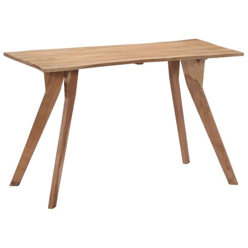 Table De Salle À Manger 120x58x76 Cm Bois D'acacia Solide