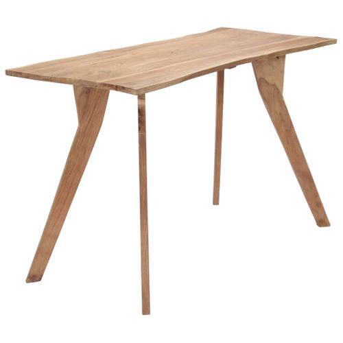 Table De Salle À Manger 120x58x76 Cm Bois D'acacia Solide