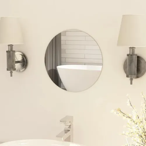 Miroir Rond Sans Cadre 30 Cm Verre