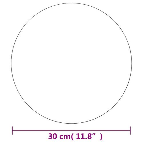 Miroir Rond Sans Cadre 30 Cm Verre