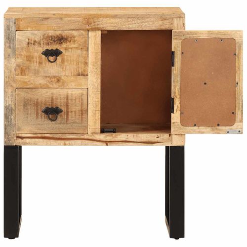 Buffet 60x30x76 Cm Bois De Manguier Massif