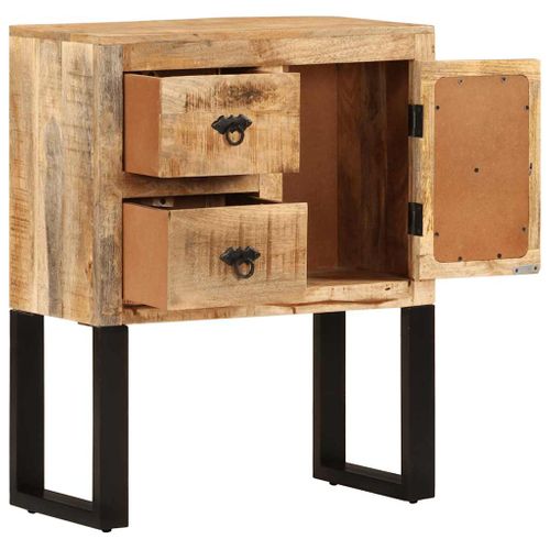 Buffet 60x30x76 Cm Bois De Manguier Massif