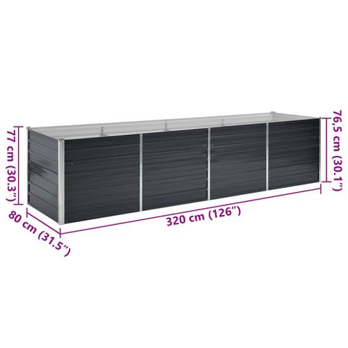 Cache-pots vidaXL Lit Surélevé de Jardin Jardinière Support pour Plantes Bac à Fleurs Pot de Fleurs Balcon Patio Extérieur Rouillé 151957 Cache-pots vidaXL Lit Surélevé de Jardin Jardinière Support pour Plantes Bac à Fleurs Pot de Fleurs Balcon Patio Extérieur Rouillé 151957