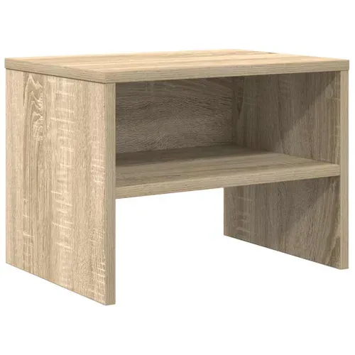Table De Chevet Chêne Sonoma 40 X 30 X 30 Cm Aggloméré