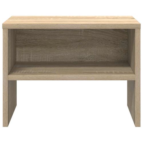 Table De Chevet Chêne Sonoma 40 X 30 X 30 Cm Aggloméré
