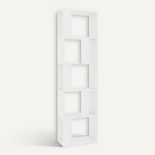 Bibliothèque/séparateur De Pièce Blanc Bois D’contreplaqué
