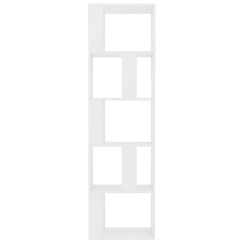 Bibliothèque/séparateur De Pièce Blanc Bois D’contreplaqué