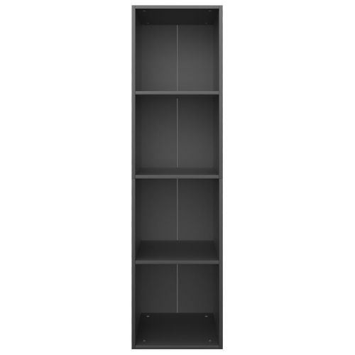 Bibliothèque/meuble TV Blanc 36x30x143 Cm Bois Contreplaqué