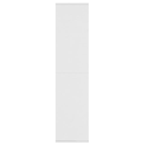 Bibliothèque/buffet Blanc 66x30x130 Cm Bois Contreplaqué