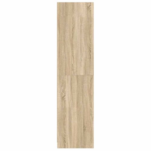 Garde-robe Chêne Sonoma 50x50x200 Cm Bois Contreplaqué